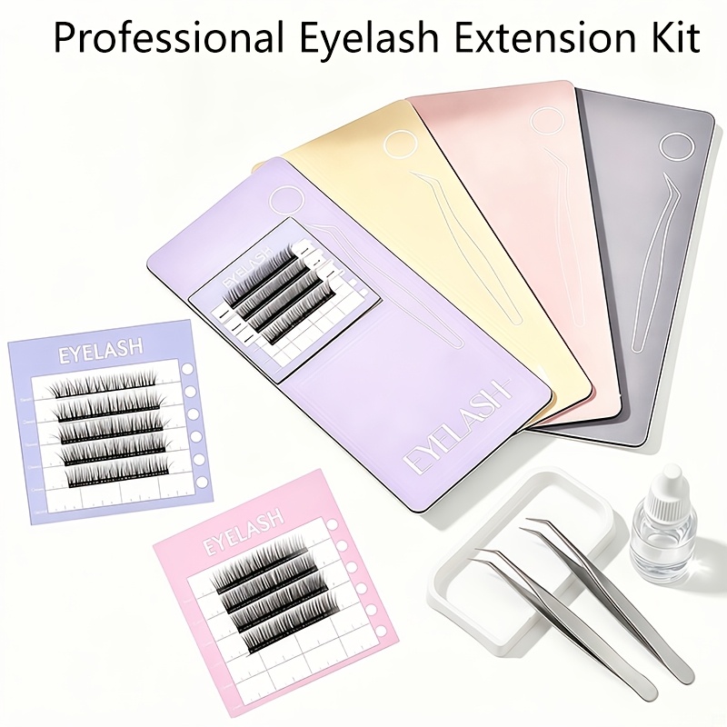 Eyelash Extension Menu - Набор из 3 профессиональных магнитных палитр