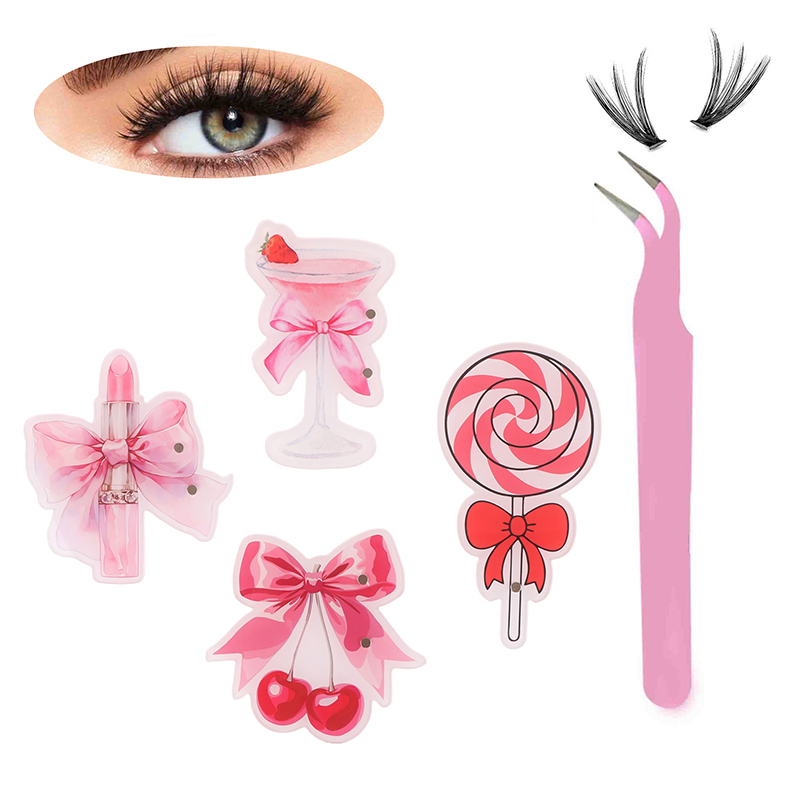 Eyelash Extension Menu - Розовая акриловая доска для наращивания ресниц,