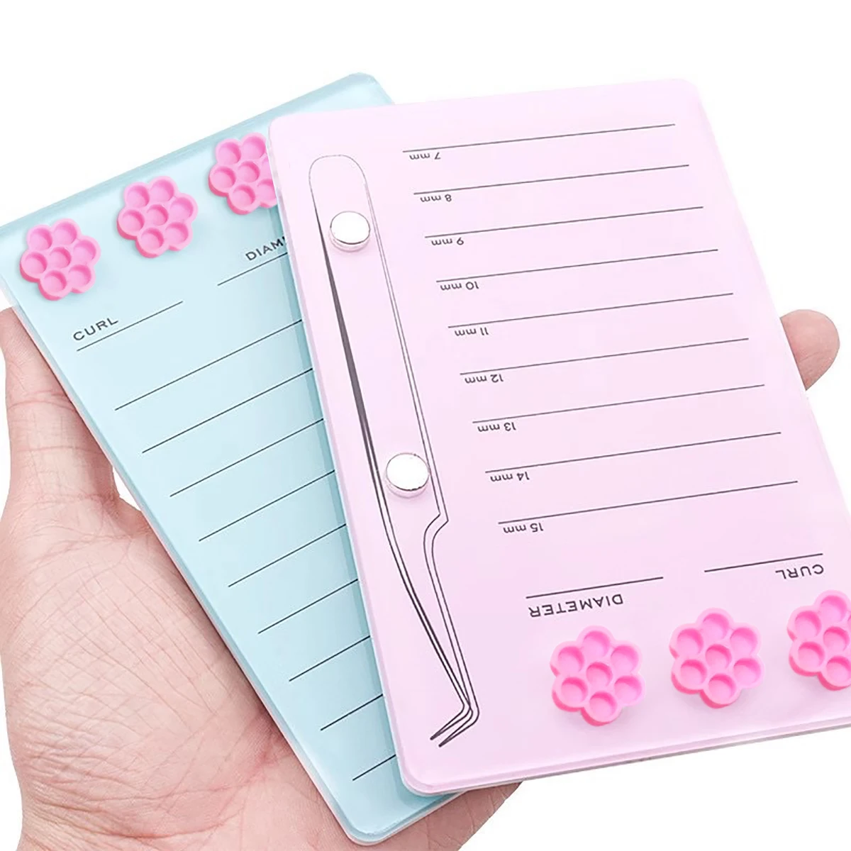 Eyelash Extension Menu - Держатель весы для наращивания ресниц, Магнитная