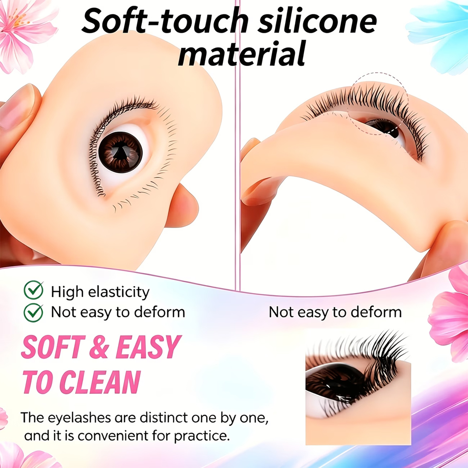Eyelash Extension Doll Eye - Многоразовые 3-слойные накладные ресницы для наращивания,