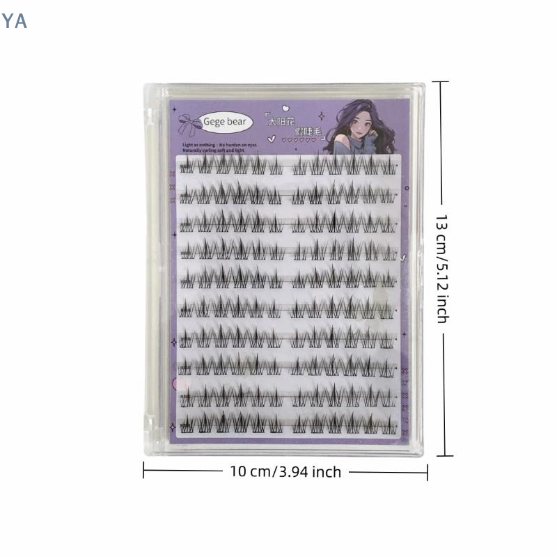Lashes Eyelash Extension - 【SA】【SA】Накладные ресницы без клея, дизайн «Солнце»,