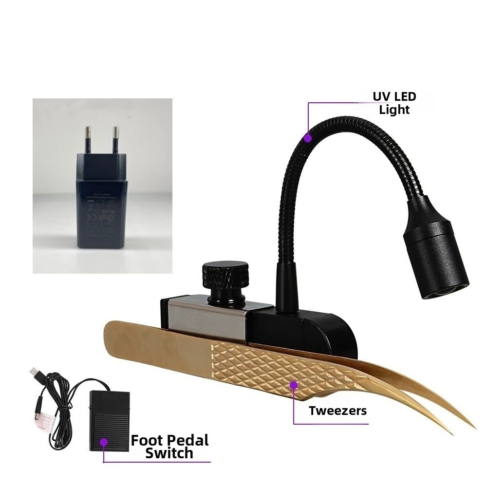 Eyelash Extension Led - Портативная УФ-лампа для наращивания ресниц, миниатюрная