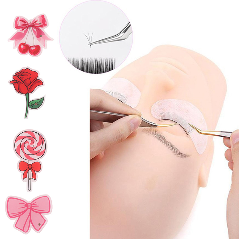 Розовая акриловая доска для на – обзор и цена Eyelash Extension Menu