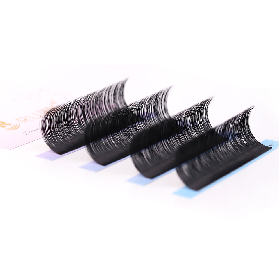 Накладные ресницы RUJADE B C C – обзор и цена Eyelash Extension C Curl
