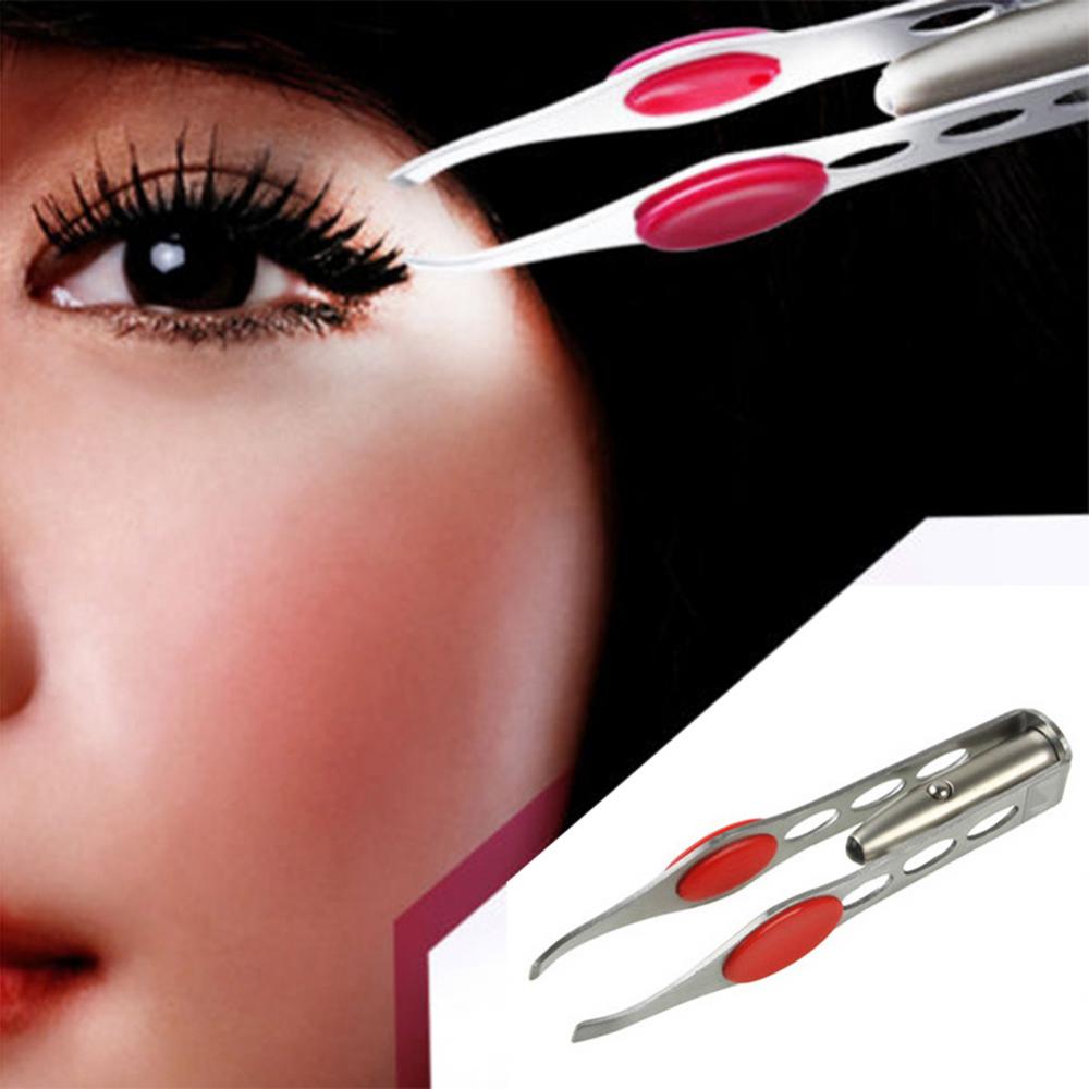 Пинцет для бровей из нержавеющ – обзор и цена Eyelash Extension Led
