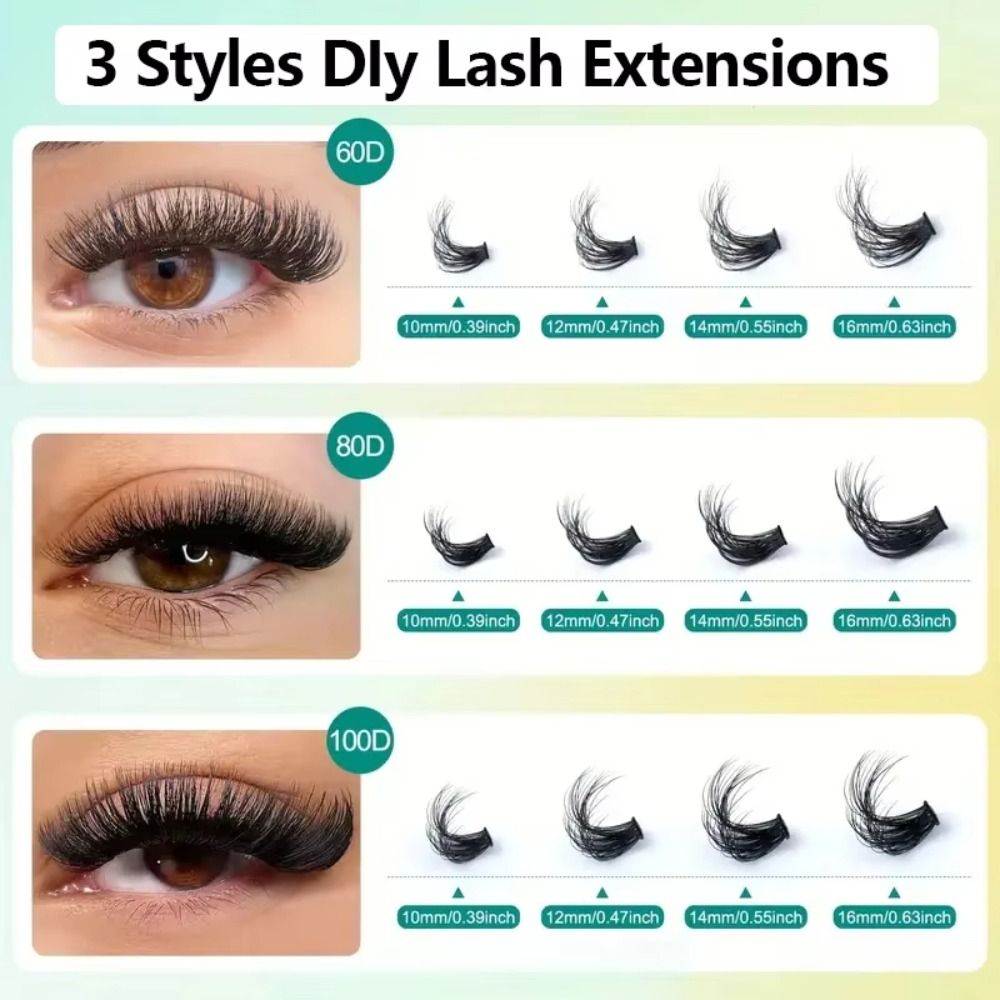 Накладные ресницы Natural Look – обзор и цена Lashes Eyelash Extension