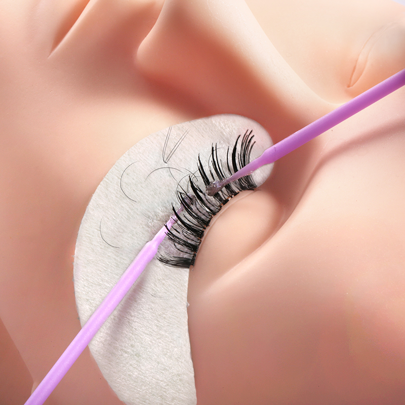 Одноразовые мерные тампоны 50/ – обзор и цена Eyelash Extension Remover