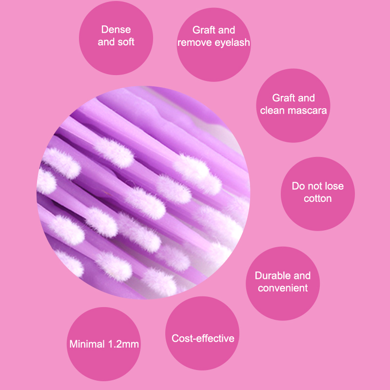 Одноразовые мерные тампоны 50/ – обзор и цена Eyelash Extension Remover