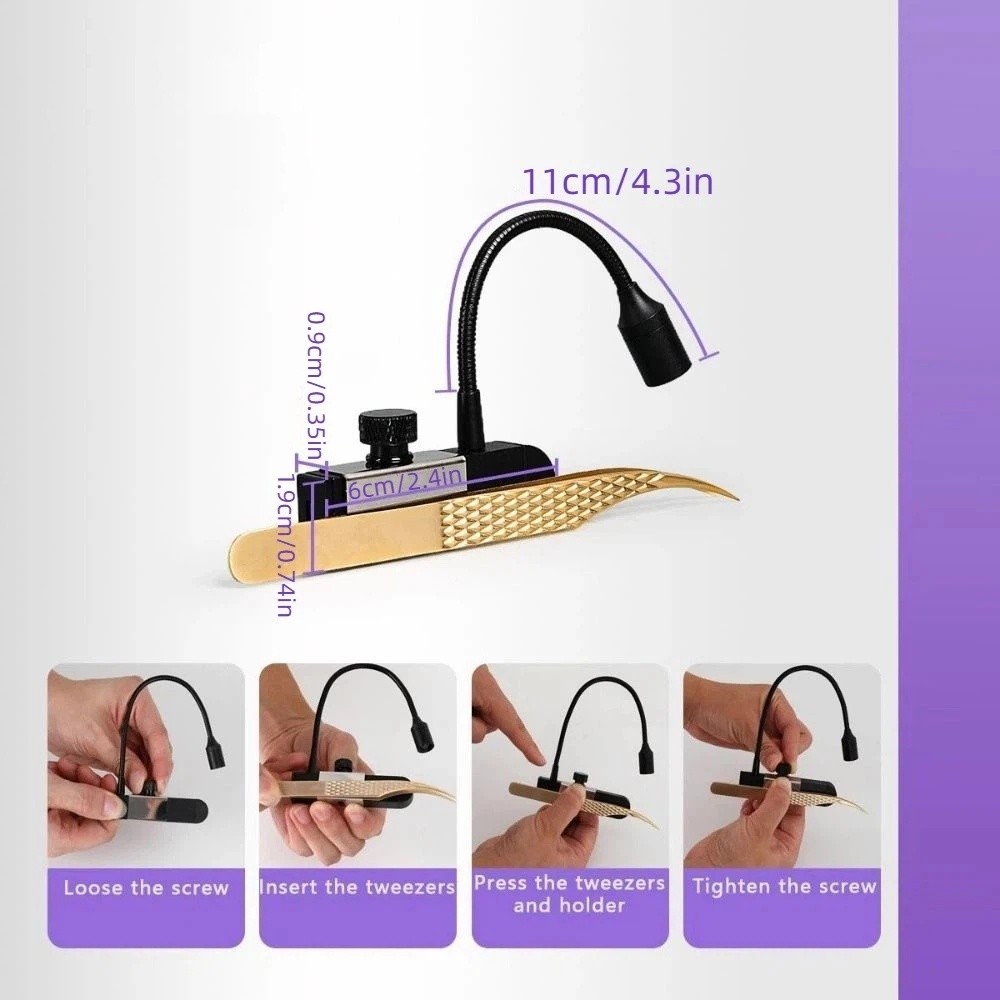 Портативная УФ-лампа для наращ – обзор и цена Eyelash Extension Led
