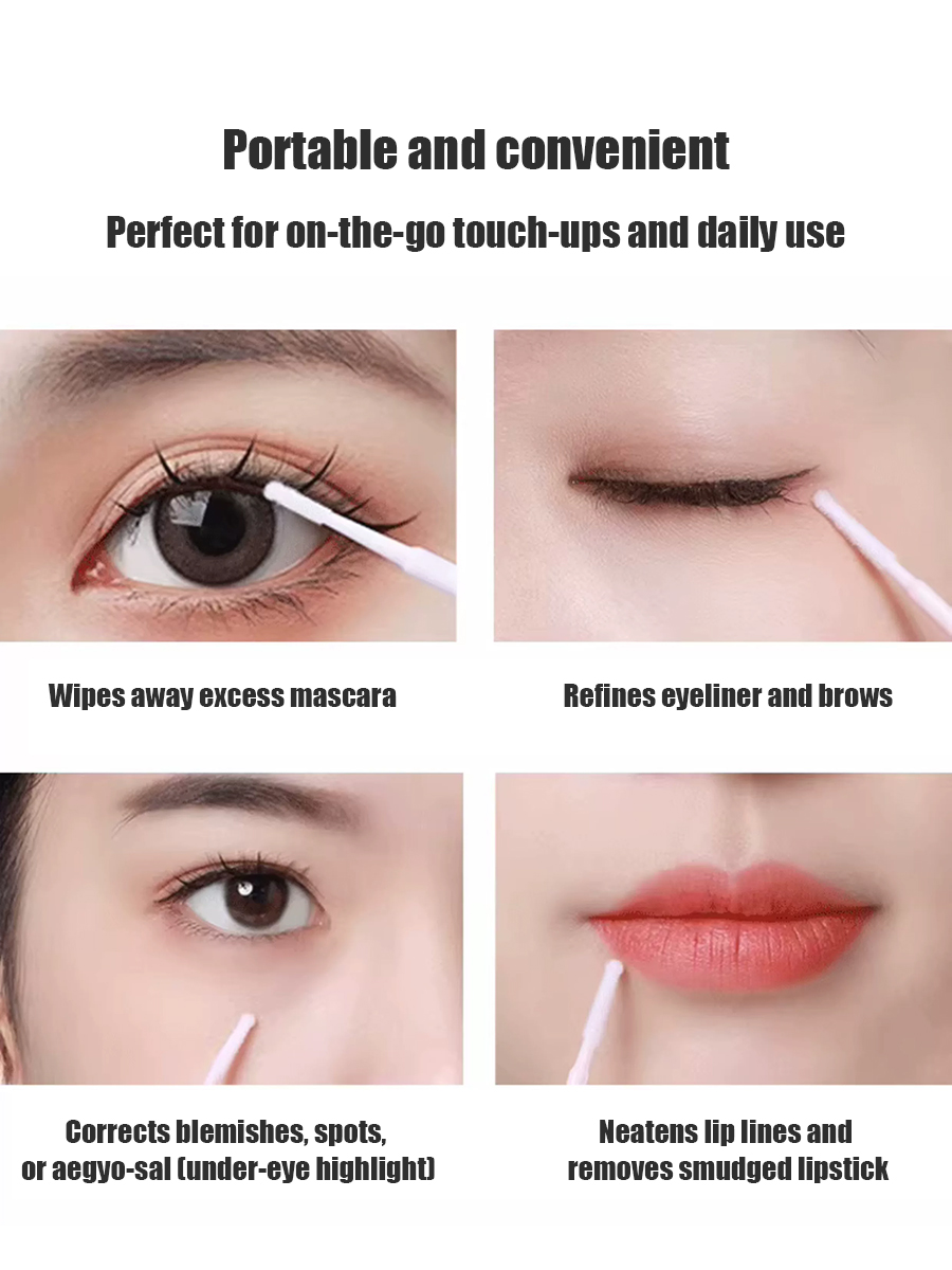 Одноразовые длинные ватные пал – обзор и цена Eyelash Extension Remover