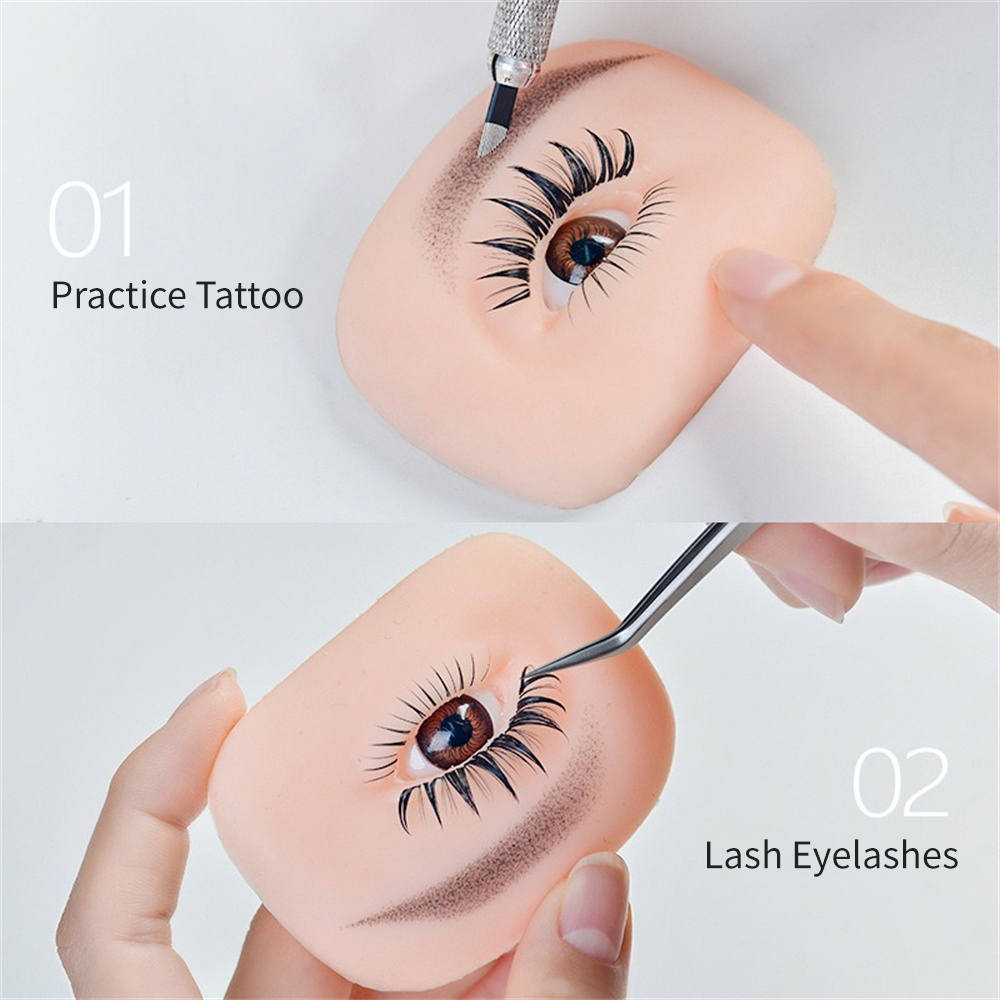 Манекен для тренировки наращив – обзор и цена Eyelash Extension Doll Eye