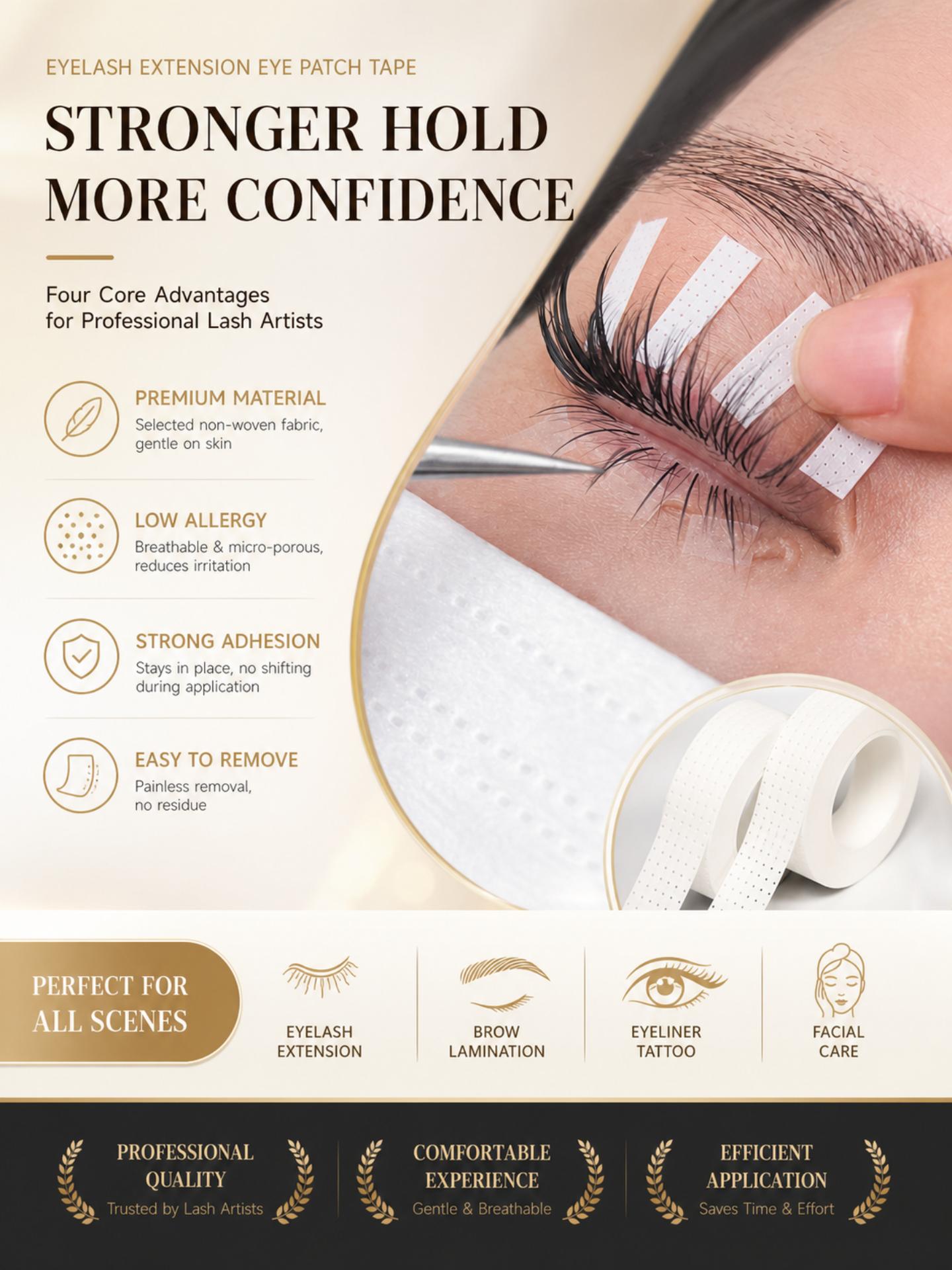 10 рулонов микропористой дышащ – обзор и цена Tape Breathable Lash