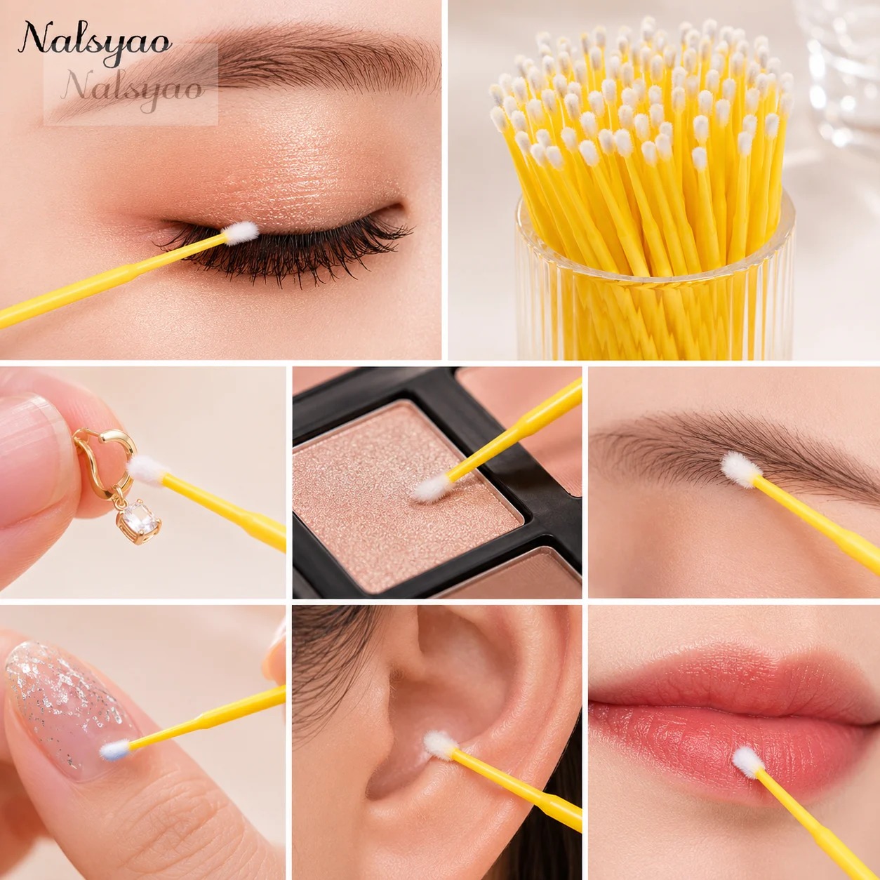 500 шт. аппликаторов для очист – обзор и цена Eyelash Extension Remover
