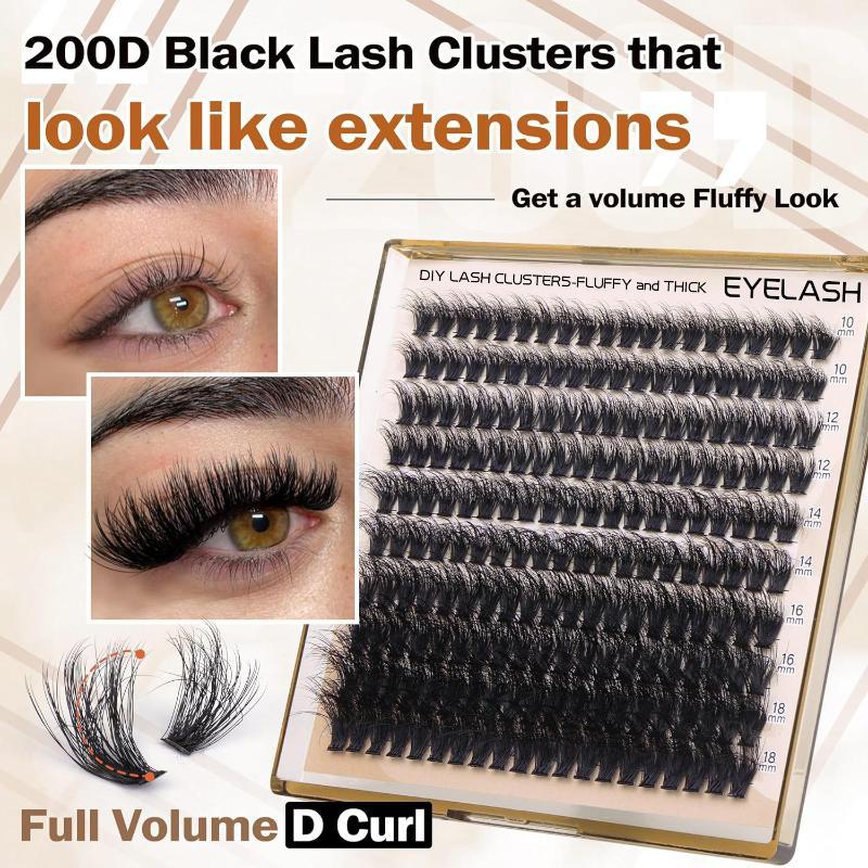 Новые пушистые объемные пучки  – обзор и цена Lashes Eyelash Extension
