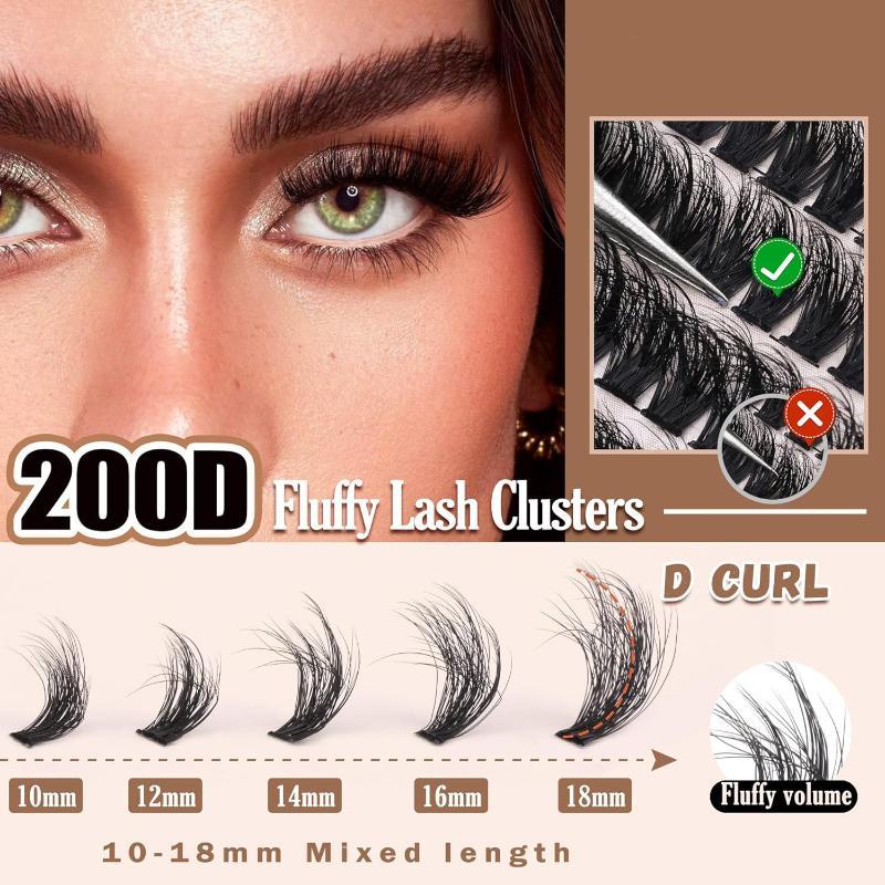 Новые пушистые объемные пучки  – обзор и цена Lashes Eyelash Extension