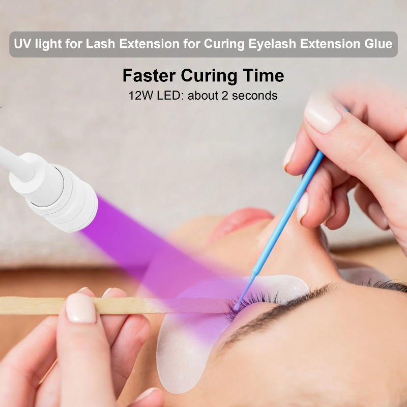 УФ-лампа для наращивания ресни – обзор и цена Eyelash Extension Led
