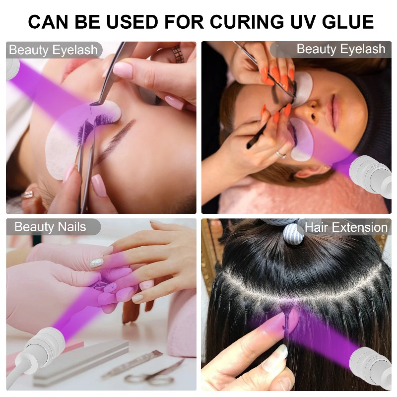УФ-лампа для наращивания ресни – обзор и цена Eyelash Extension Led