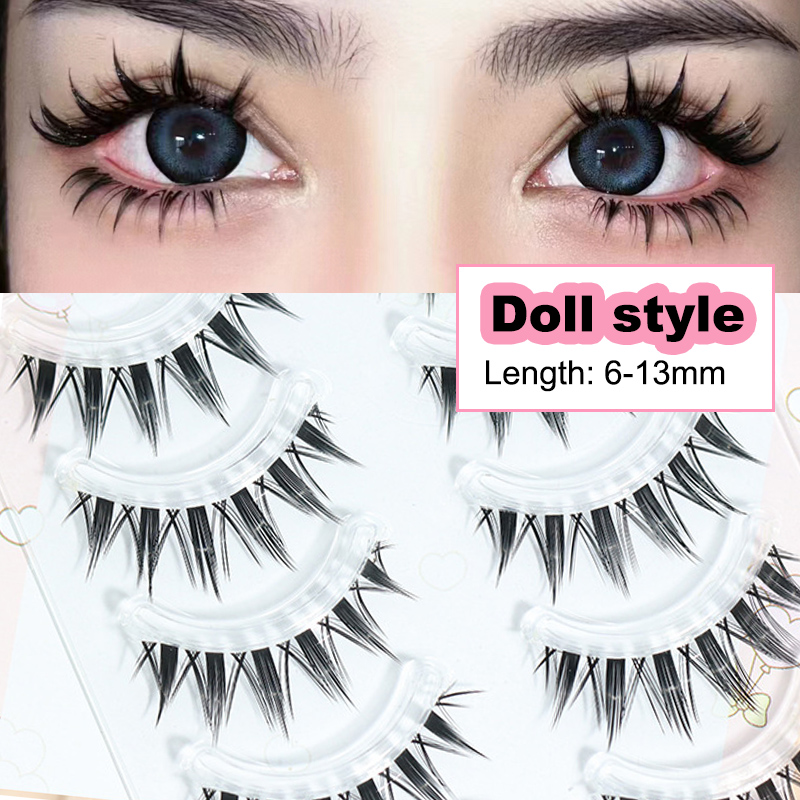 Новые кукольные ресницы, натур – обзор и цена Eyelash Extension Doll Eye