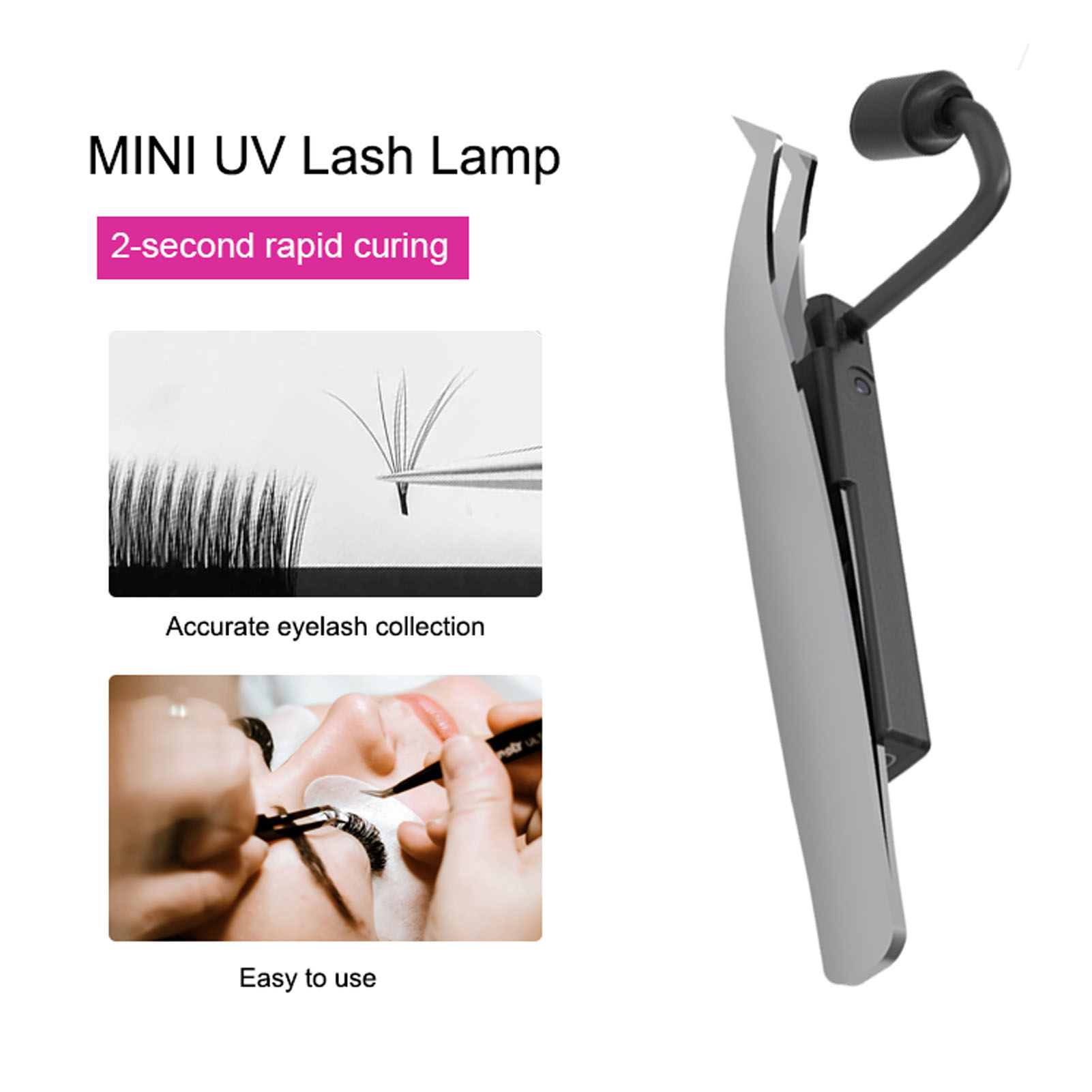 Светодиодная лампа для наращив – обзор и цена Eyelash Extension Led