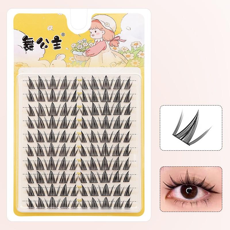 Набор из 10 рядов долговечных  – обзор и цена Lashes Eyelash Extension